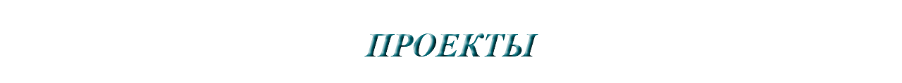 &nbsp;ПРОЕКТЫ